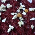 Meghna Shah's cooksnap of when they made બીટ નો હલવો (Beet Halwa Recipe In Gujarati).
