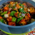 Abha Agam Singh's cooksnap of when they made Desi Style Paneer Chilli.