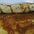 El cooksnap de Mario H. Davi cuando hizo Panqueques acaramelados con dulce de leche y crema chantilly.