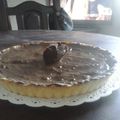 El cooksnap de Cecilia Lo Brutto cuando hizo Tarta tofi - Tarta de dulce de leche y chocolate.