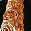 Jandarkine 's cooksnap of when they made Knoblauch Knoten.