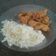 El cooksnap de Alejandra Medina cuando hizo Pechuga de pollo a la naranja con salsa de soja y arroz al curry.