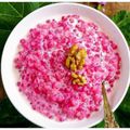 Dhara Jani's cooksnap of when they made Beetroot Sabudana Kheer.