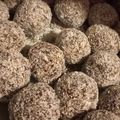El cooksnap de serena paredes cuando hizo Trufas o albóndigas de chocolate, pasta de maní con chocolate y dulce de leche 💥.