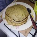 El cooksnap de Anhy Hernández cuando hizo Masa para panqueques.