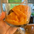 El cooksnap de poramoralhambre cuando hizo Nieve de mango.