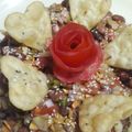 Binita Gupta का कुकस्नैप जब उन्होंने राजमा की स्वादिष्ट चाट (rajma ki swadisht chaat recipe in Hindi) बनाया था।