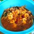 Cooksnap dari andini untuk resep Udang saus tiram (pedas)