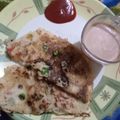 Gunjan Chhabra का कुकस्नैप जब उन्होंने सूजी के चीले(suji k chille recipe in hindi) बनाया था।