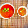 Anoli Vinchhi's cooksnap of when they made Tomato Rasam (Thakkali).