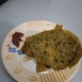 Aarti Tayal का कुकस्नैप जब उन्होंने फलाहारी थेपला(falahari thepla recipe in hindi) बनाया था।