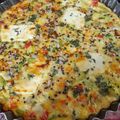 El cooksnap de flor luere cuando hizo Tarta de zapallitos y pollo🍗 sin masa 😋.