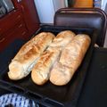 El cooksnap de Elsa Fernández cuando hizo Pan casero.