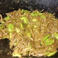 Cooksnap Nazz Uyun semasa beliau membuat Sambal Petai Ikan Bilis Goreng 😋.