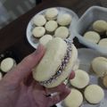 El cooksnap de Barbara Ferrari cuando hizo Alfajores de maicena / Maicenitas.