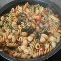 El cooksnap de kukiaroca cuando hizo Tallarines de espinacas con salsa de verduras y tofu.