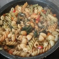 El cooksnap de kukiaroca cuando hizo Tallarines de espinacas con salsa de verduras y tofu.