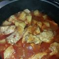 El cooksnap de Evelyn cuando hizo Estofado de pollo.