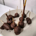 El cooksnap de Paco Gonzalez cuando hizo Bombones de roquefort y queso de cabra con chocolate.