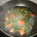 Cooksnap dari Ratna Cempaka untuk resep Sayur bayam (sayur kunci) tanpa msg
