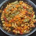 El cooksnap de Montse Guirao cuando hizo Potaje de calabaza y judías verdes.