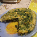 El cooksnap de Aj Jg cuando hizo Tortilla de espinacas con cebolla.