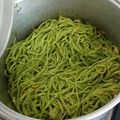El cooksnap de Camilo Heredia cuando hizo Pesto de cilantro y perejil.