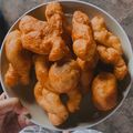 Cooksnap dari della puspita untuk resep Korean twisted doughnut (kkwabaegi)