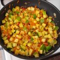 El cooksnap de guillottez cuando hizo Relleno para tarta de verduras.