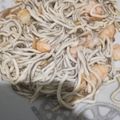El cooksnap de Neus g cuando hizo Gulas con langostinos al ajillo.
