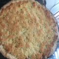 El cooksnap de Virginia Garay cuando hizo Tarta de coco y dulce de leche (adaptable a sin TACC).