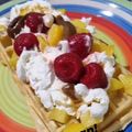 El cooksnap de Natalia Michel cuando hizo Waffles 🧇.