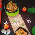 Lovely Agrawal का कुकस्नैप जब उन्होंने बैंगन भरता(baingan bharta recipe in hindi) बनाया था।