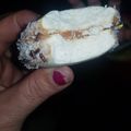 El cooksnap de Andrea Garrido cuando hizo Alfajores de maicena.