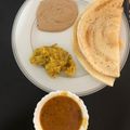 Preety's cooksnap of when they made Brown Rice Masala Dosa.