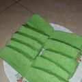 Cooksnap dari yuliana untuk resep Bolu pandan kukus lembut menul menul