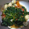 Cooksnap dari Roufik Harjanto untuk resep Tumis Kangkung Telur Puyuh