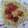 El cooksnap de Carles Teixidó cuando hizo Espaguetis con tomates cherry y aguacate #cookpadmycook.