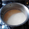 El cooksnap de Susana Hernandez cuando hizo Sopa de crema de almendras de Papá.