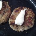 El cooksnap de Mayra Belen Beròn cuando hizo Hamburguesas de lentejas.