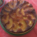 El cooksnap de Patricia Flocco cuando hizo Torta invertida de manzana, súper fácil.