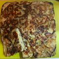 El cooksnap de Eugenia cuando hizo Tortilla de verduras rellena de queso en el Flip Essen.