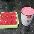 Cooksnap de Sergio Ferreira Gomes quando cozinhou "Reflexões de um Liquidificador" (Suco de beterraba especial).