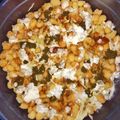 Maheen Momin's cooksnap of when they made Kathiyawari Cholay/ juicy Cholay chat.
