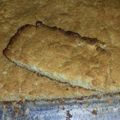 El cooksnap de Andy Acosta cuando hizo Torta de avena, coco y dulce de leche.