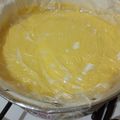 El cooksnap de Daniela Birgisson cuando hizo Crema pastelera.