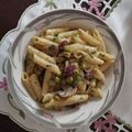 Cooksnap από Katerina Mathioudaki στη συνταγή Μακαρονοσαλάτα καλοκαιρινή της παρέας νηστίσιμη με μαϊντανό δυόσμο πιπεριά αρακά φασόλια καρότα σως