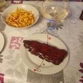 El cooksnap de Montse Gar cuando hizo Costillas barbacoa, tipo Foster Hollywood.