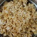 Asha Sharma's cooksnap of when they made Hariyali chawal.