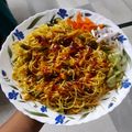 Rina Khan's cooksnap of when they made মিক্সড নুডলস (Mixed noddle's recipe in Bengali).